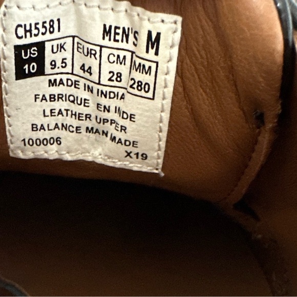 NEW Rockport Men\'s Kenton Plain Toe Oxford Black Glass CH5581 sz 10